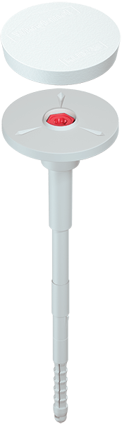 Cheville pour fixation d'isolant PA, ECODRIVE 8 x 390 mm par 100