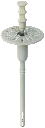 Isolatieplug PE, WKTHERM 8 x 295 mm. per 100