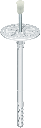 Isolatieplug PP, metalen pin, LMX 10 x 220 mm per 100