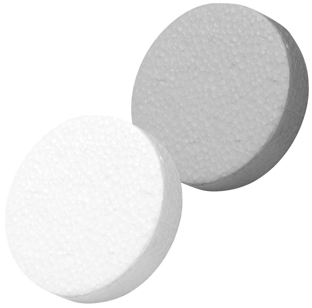 Isolatieschijf Ø 60 mm., dikte 20 mm. per 1000
