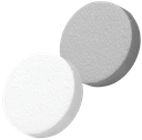 Rosace Ø 60 mm., dikte 20 mm. per 1000
