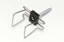Inline ZI for masonry wall without insulation 100 mm per 100