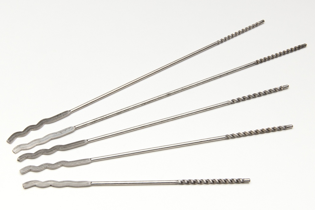 Crochets pour mur creux RVS joint mince, 4,1 x 450 mm par 100