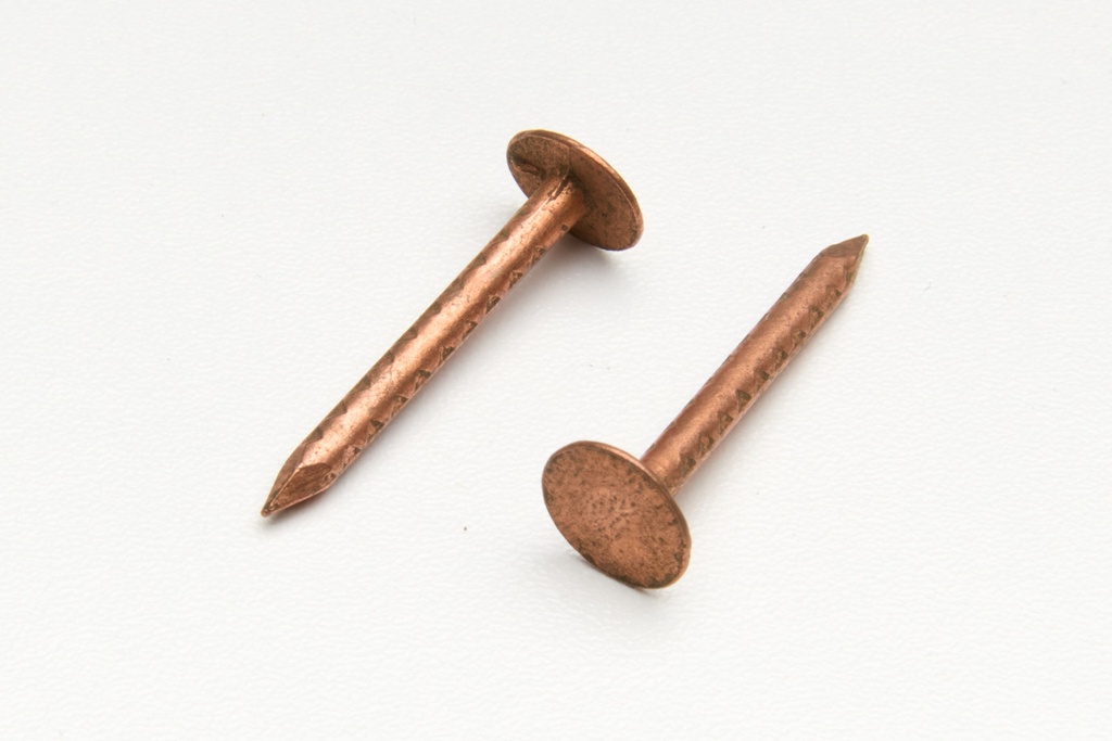 Dualfix copper flat head nails 3 x 27mm per 5kg