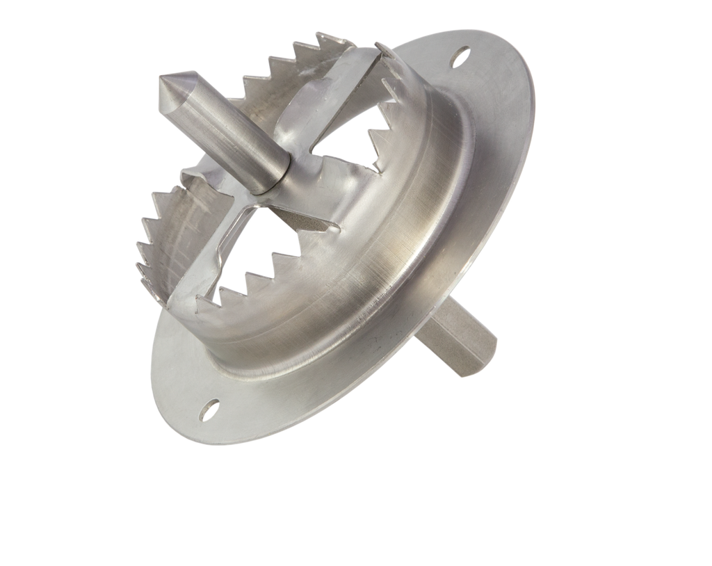 Gatzaag metaal voor minerale wool