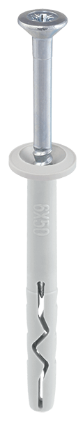 NY hammer-in plug, SMN 6 x 60 mm. per 200