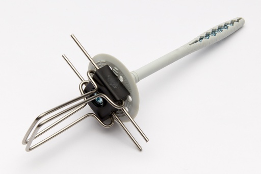 [INL200Nyl] Dualfix InLine Glued-on systems Nylon  200 mm plug + screw + block/iso 14cm  per 200