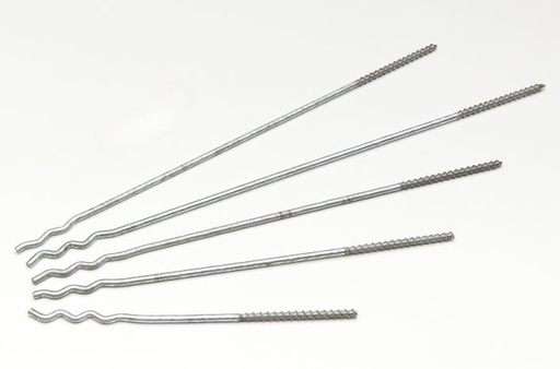 [MUSCH220RVS] Multi anker met schroefdraad RVS 4,1 x 220 mm per 200
