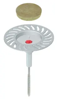 [DRIVE-W-06200] Isolatieplug met schroef voor hout 6x200 mm per 100