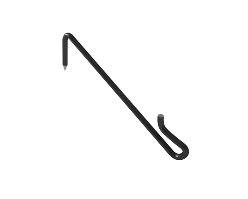 [DLH90KB-3mm] leihaak punt/bult 92 mm 3 mm koper per 5 kg