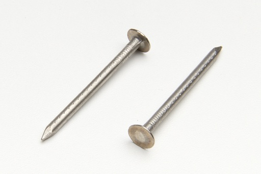 [LNIN2827] Nagel inox 18/10 platte kop 2,8 x 27 mm per 5 kg 